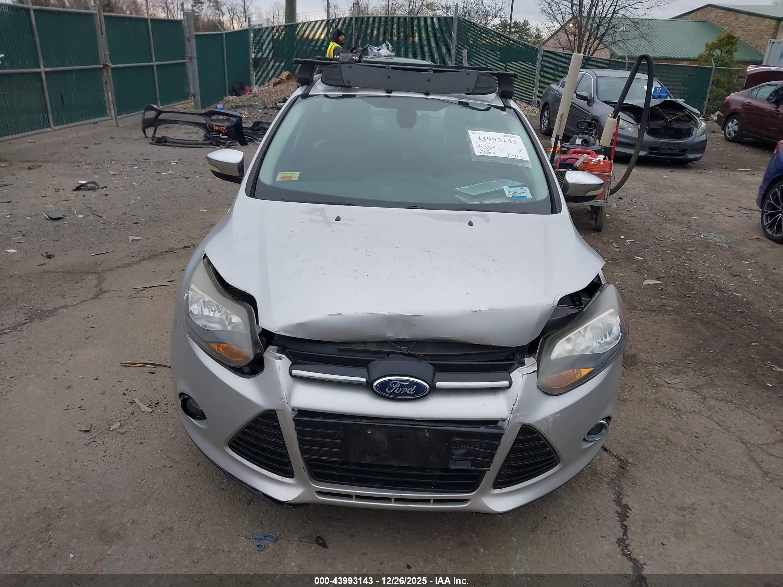 2012 Ford Focus Titanium Silver vin: 1FAHP3N26CL308955