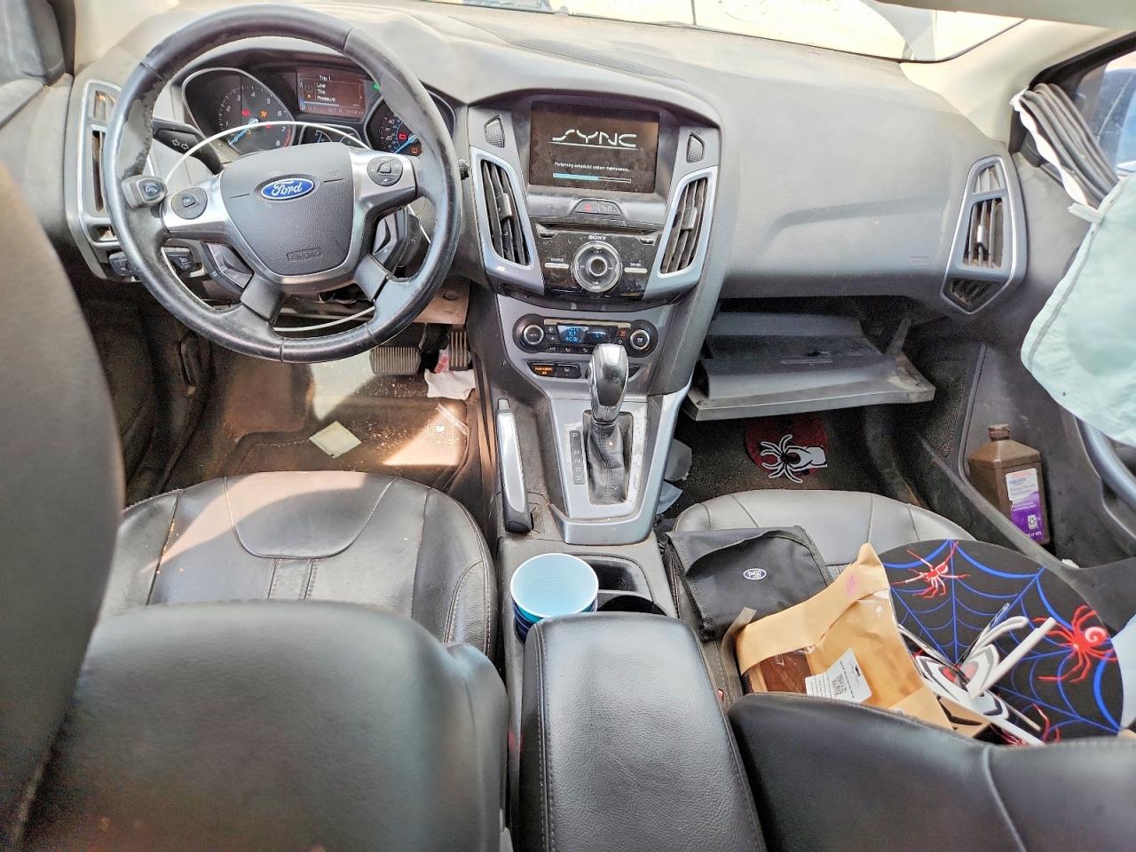 2012 Ford Focus Titanium Gray vin: 1FAHP3N27CL400172