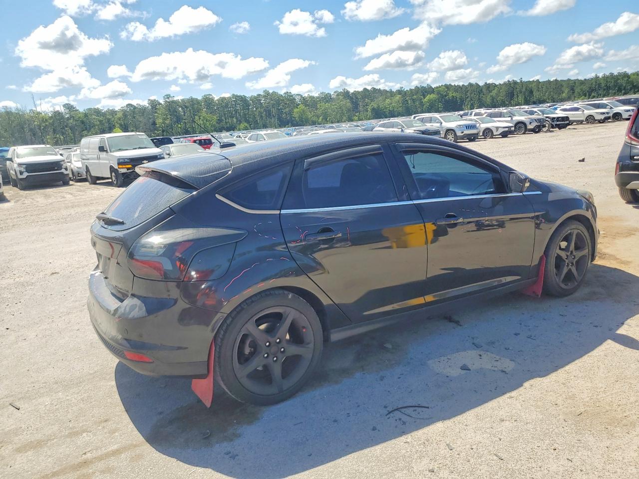 2012 Ford Focus Titanium Black vin: 1FAHP3N28CL449767