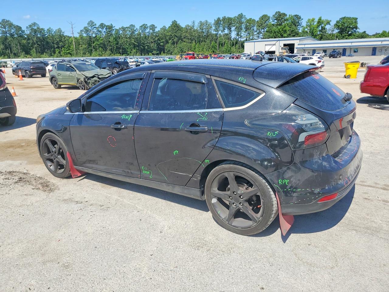 2012 Ford Focus Titanium Black vin: 1FAHP3N28CL449767