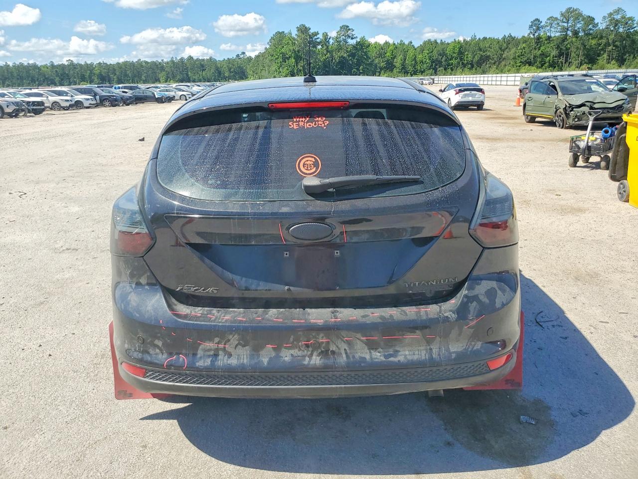 2012 Ford Focus Titanium Black vin: 1FAHP3N28CL449767