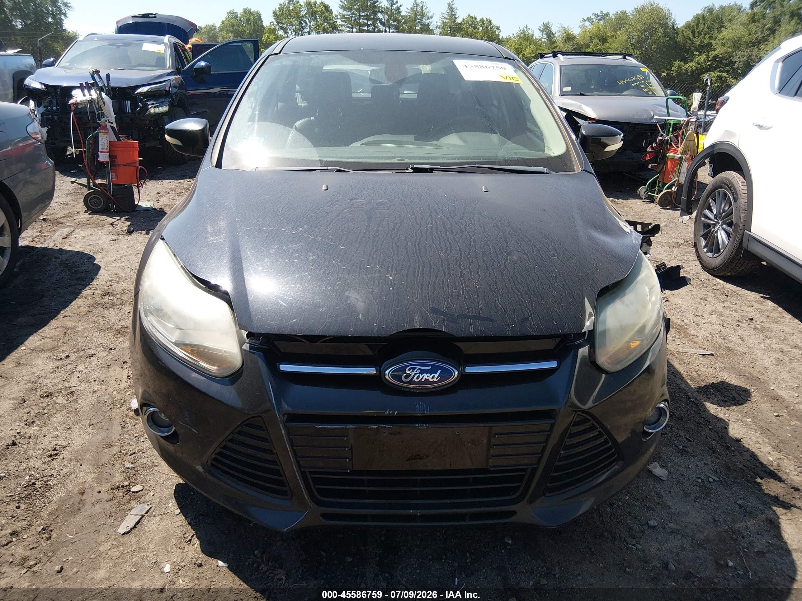 2012 Ford Focus Titanium Black vin: 1FAHP3N29CL101590