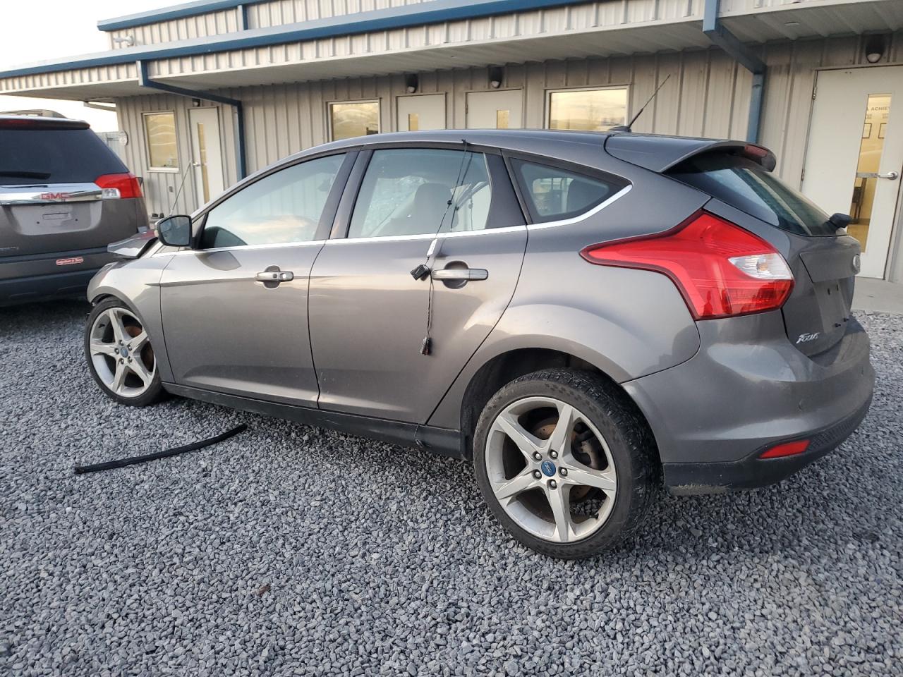 2012 Ford Focus Titanium Gray vin: 1FAHP3N29CL213841