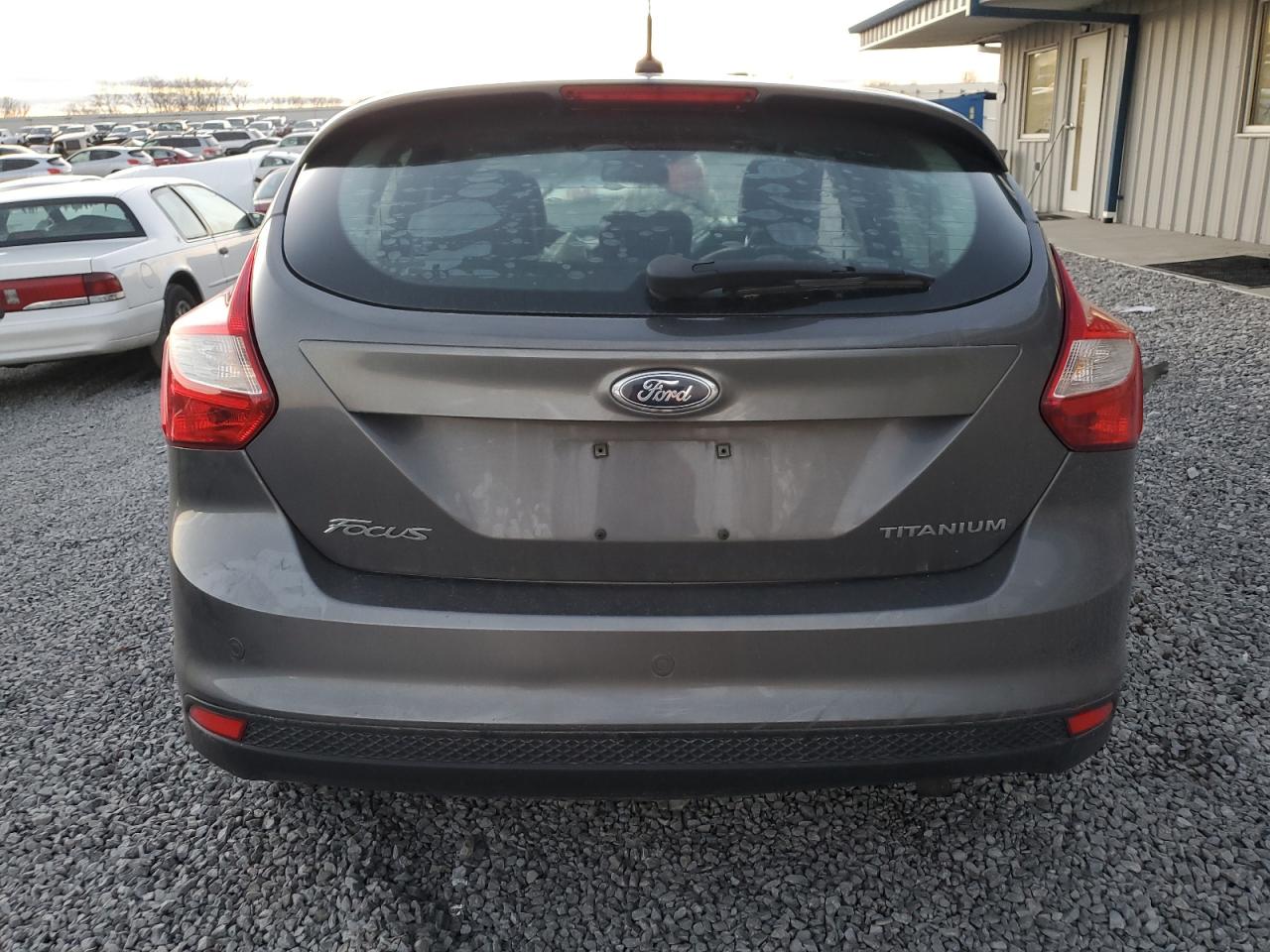 2012 Ford Focus Titanium Gray vin: 1FAHP3N29CL213841