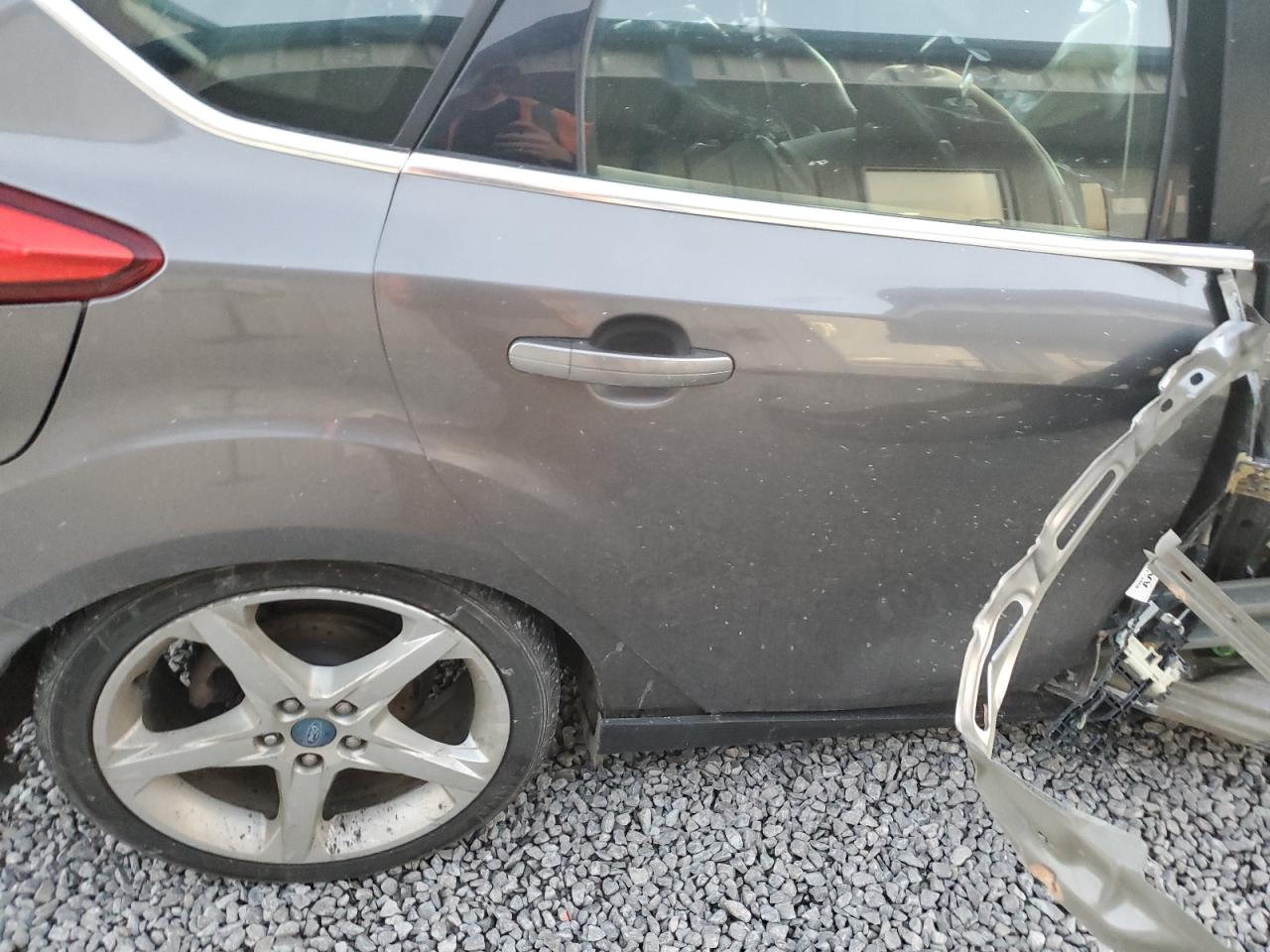 2012 Ford Focus Titanium Gray vin: 1FAHP3N29CL213841