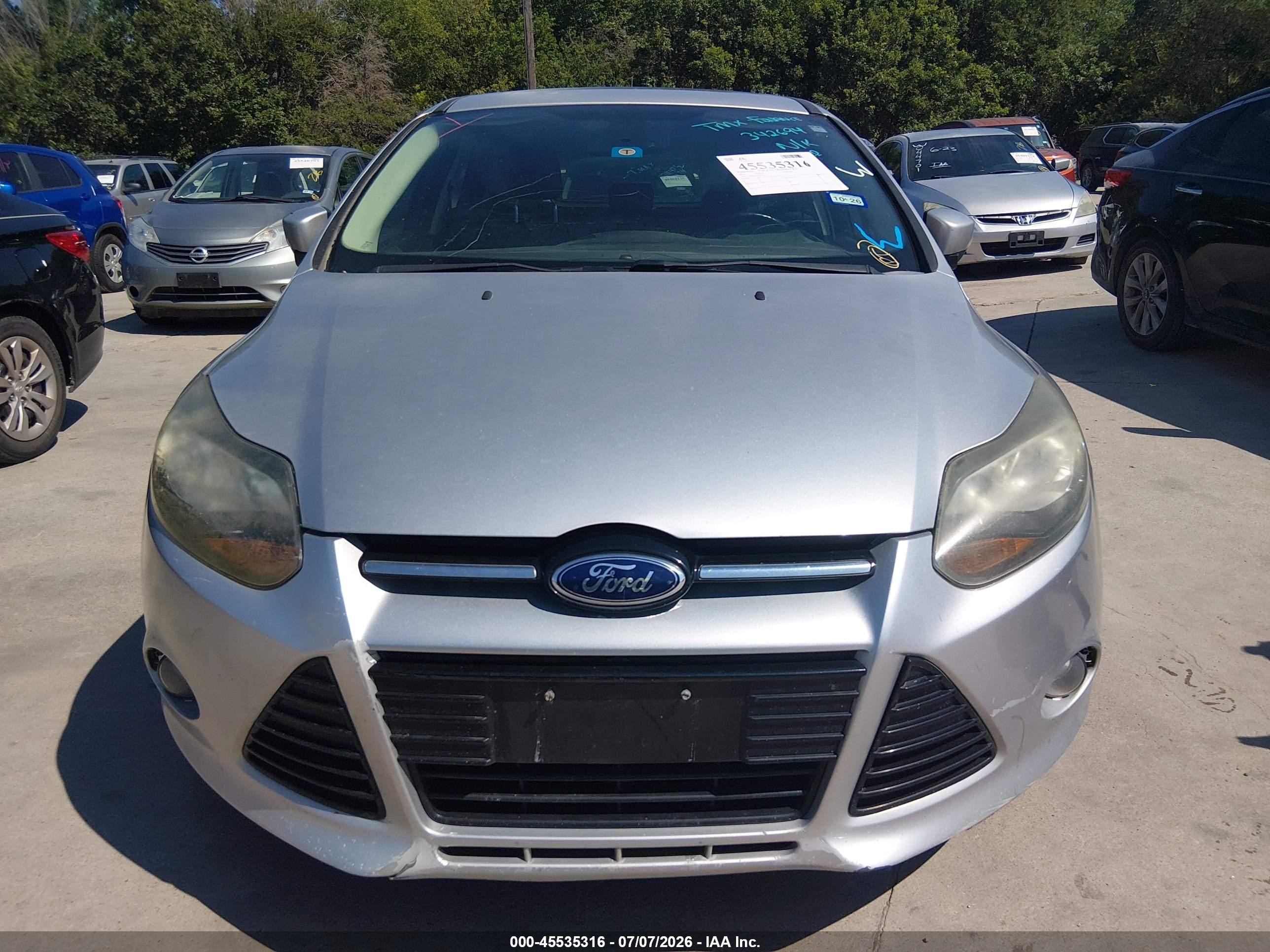 2012 Ford Focus Titanium Silver vin: 1FAHP3N29CL342694