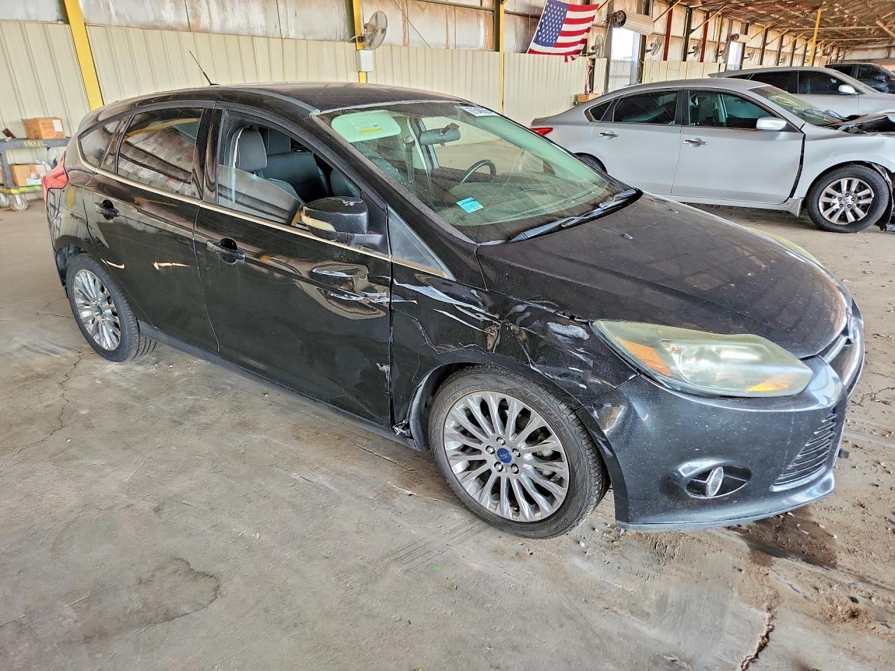 2012 Ford Focus Titanium Black vin: 1FAHP3N29CL347877