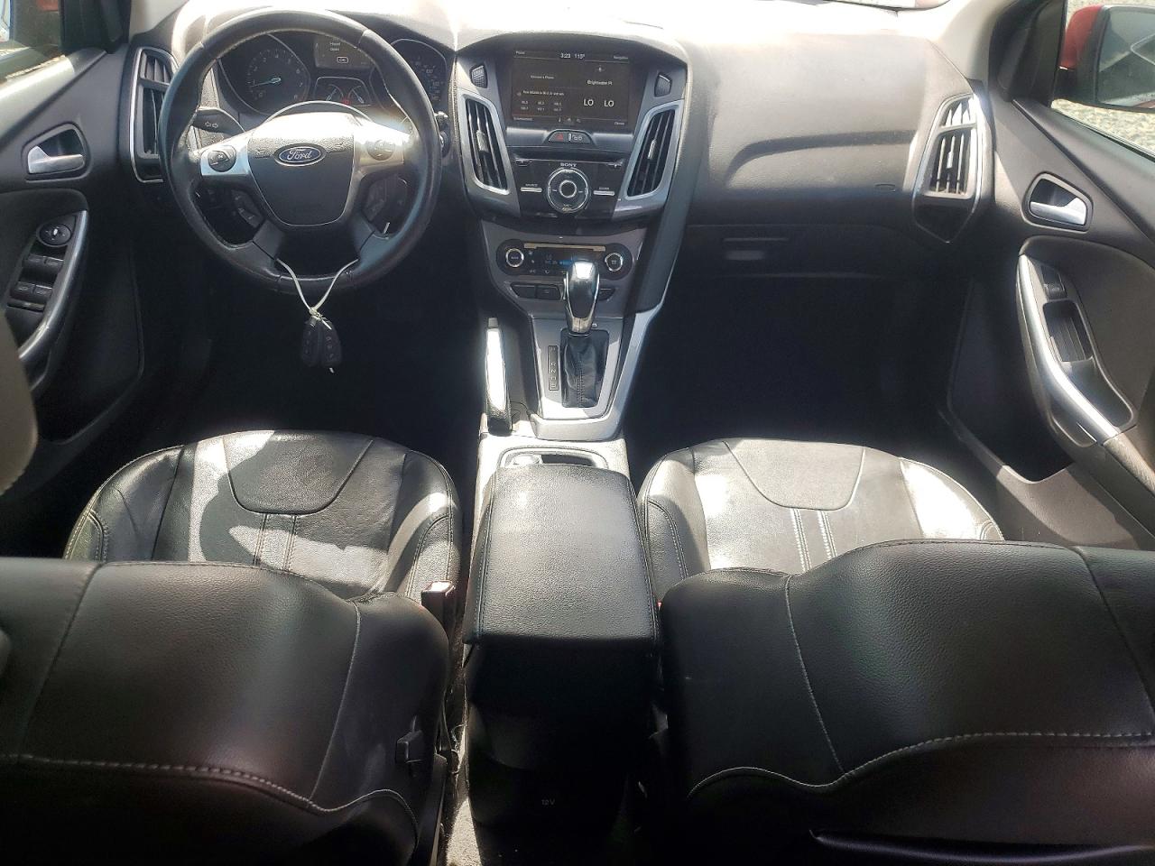 2012 Ford Focus Titanium Red vin: 1FAHP3N2XCL365790