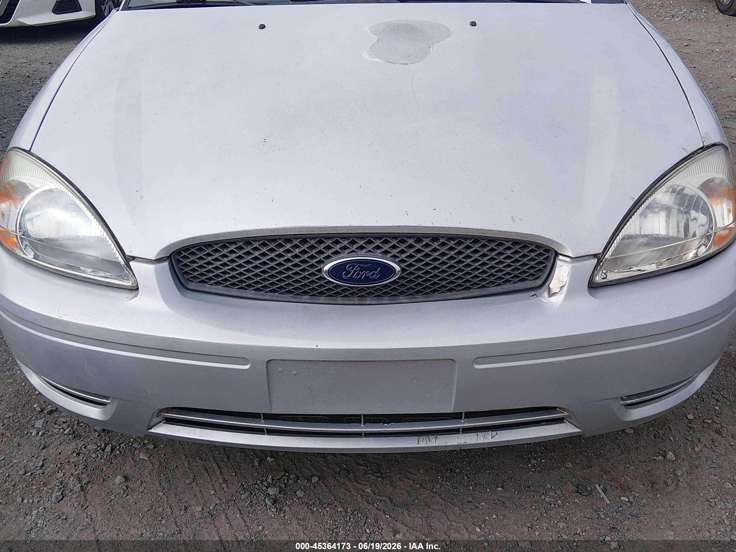 2006 Ford Taurus Se Silver vin: 1FAHP53U06A246498