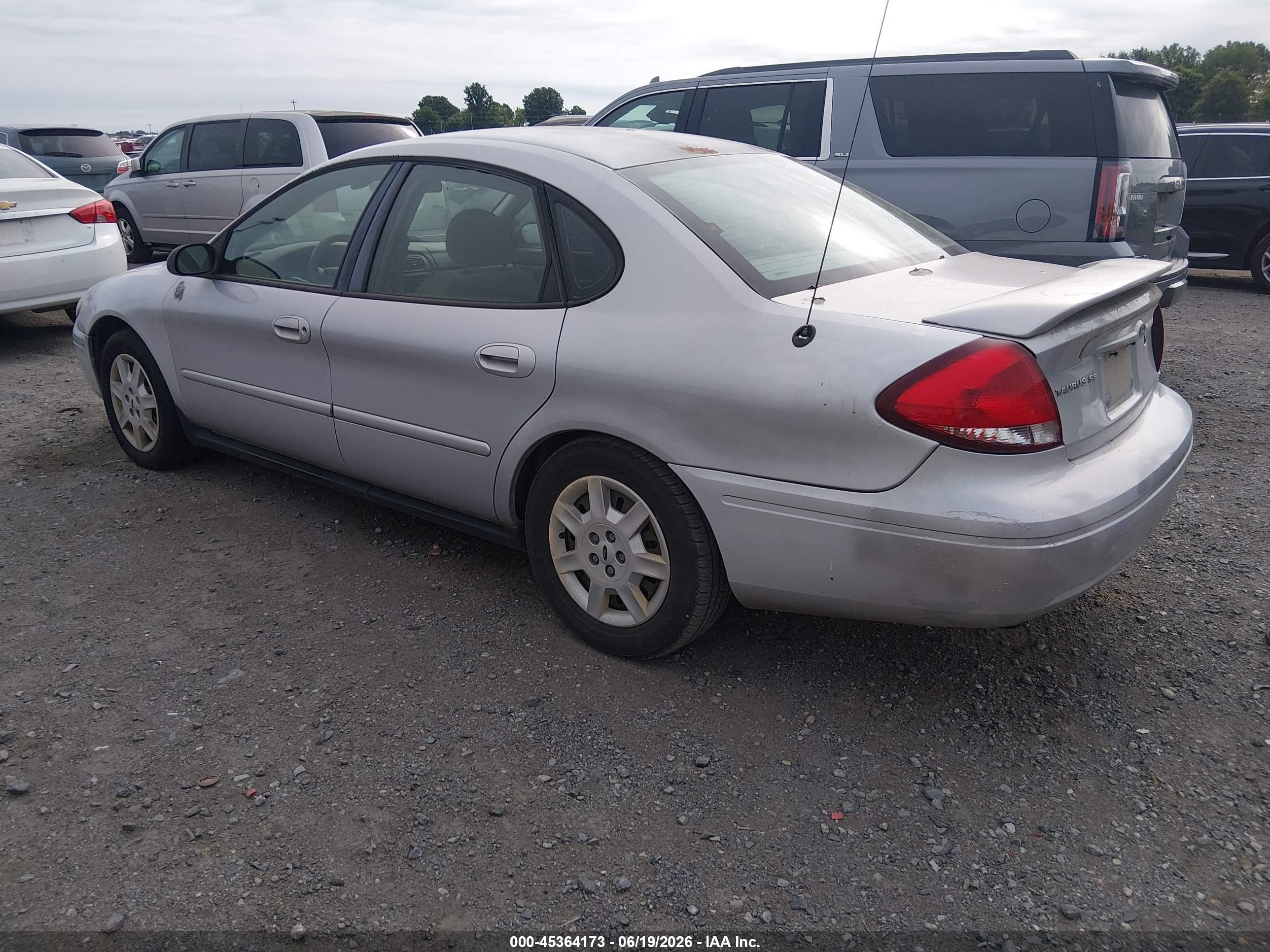 2006 Ford Taurus Se Silver vin: 1FAHP53U06A246498