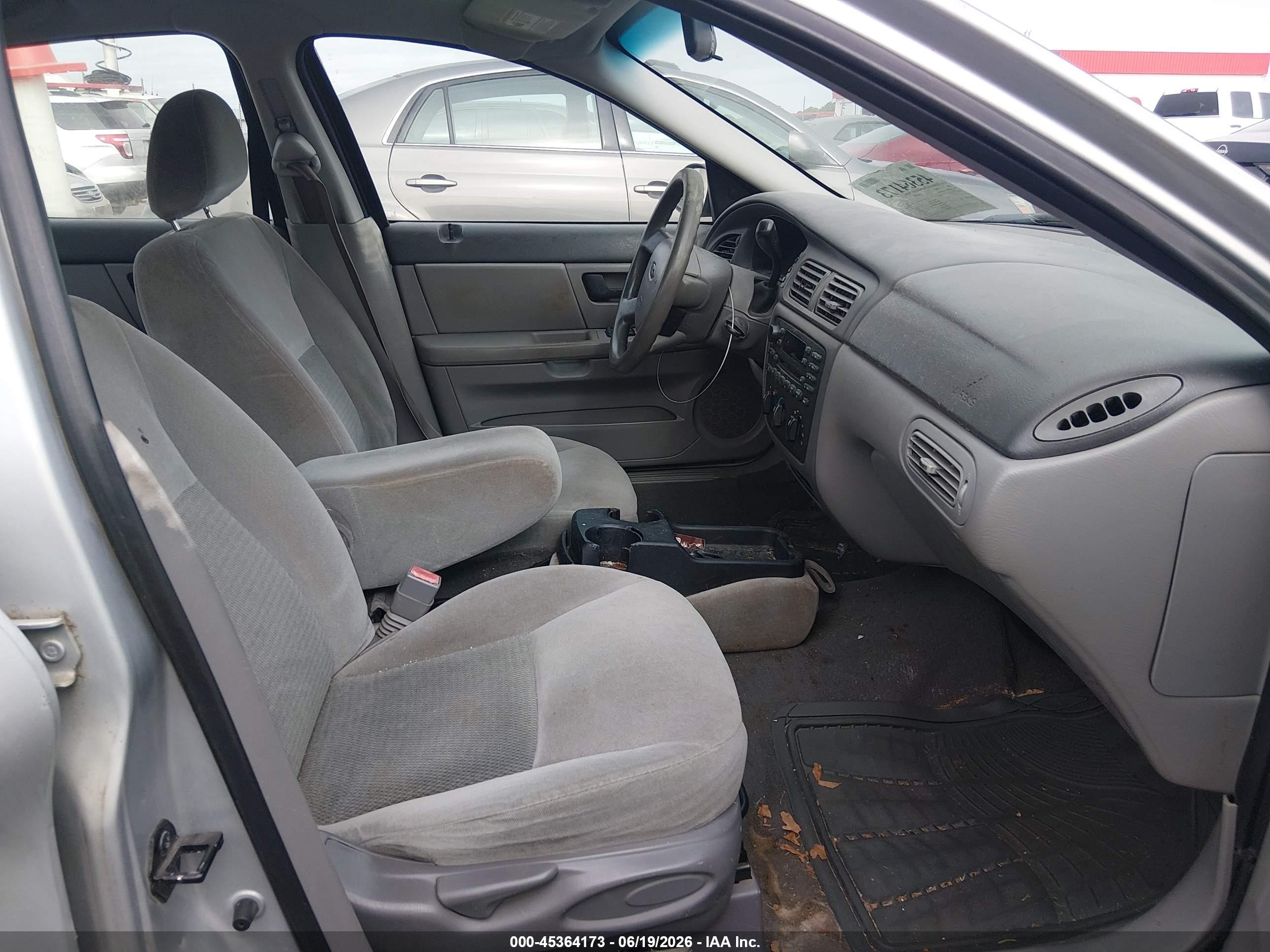 2006 Ford Taurus Se Silver vin: 1FAHP53U06A246498