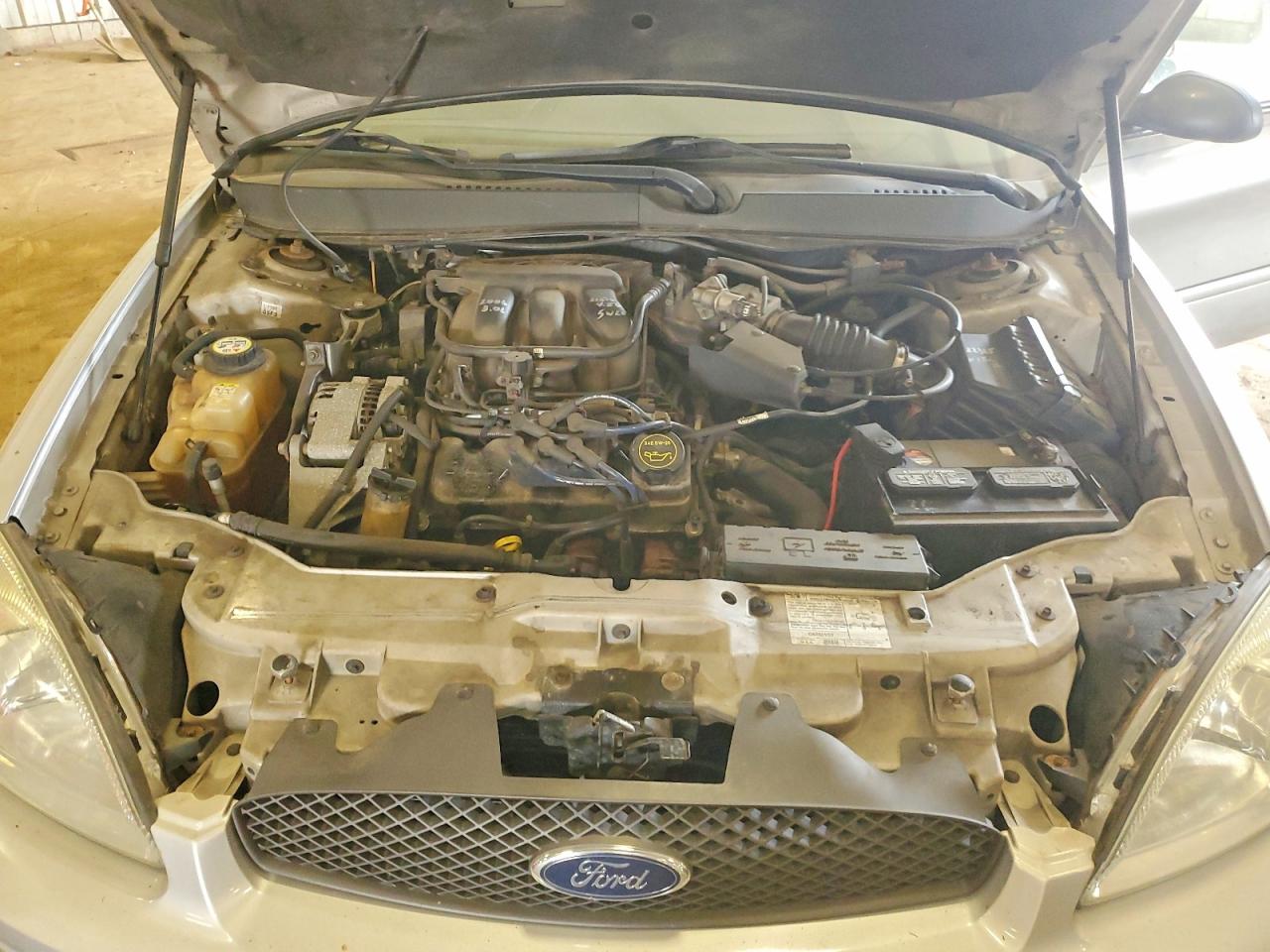 2006 Ford Taurus Se Silver vin: 1FAHP53U66A147295