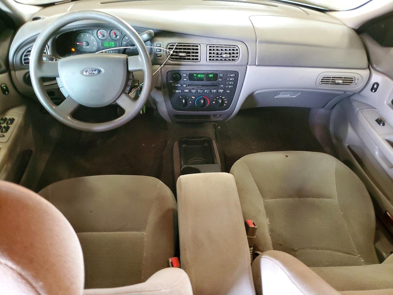 2006 Ford Taurus Se Silver vin: 1FAHP53U66A147295