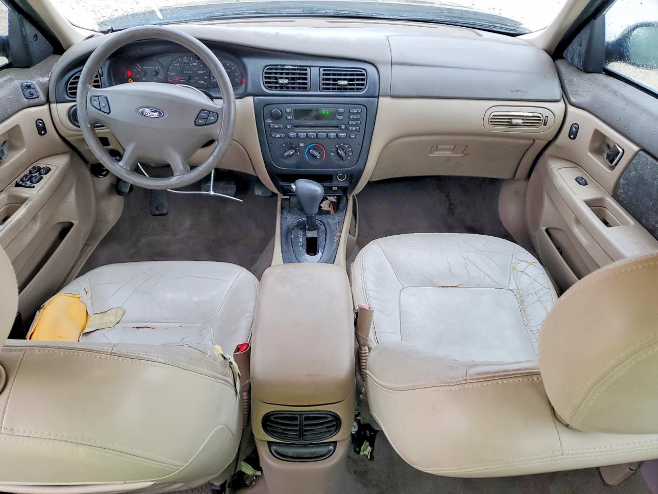 2002 Ford Taurus Ses Желто-коричневый vin: 1FAHP55S02A126660