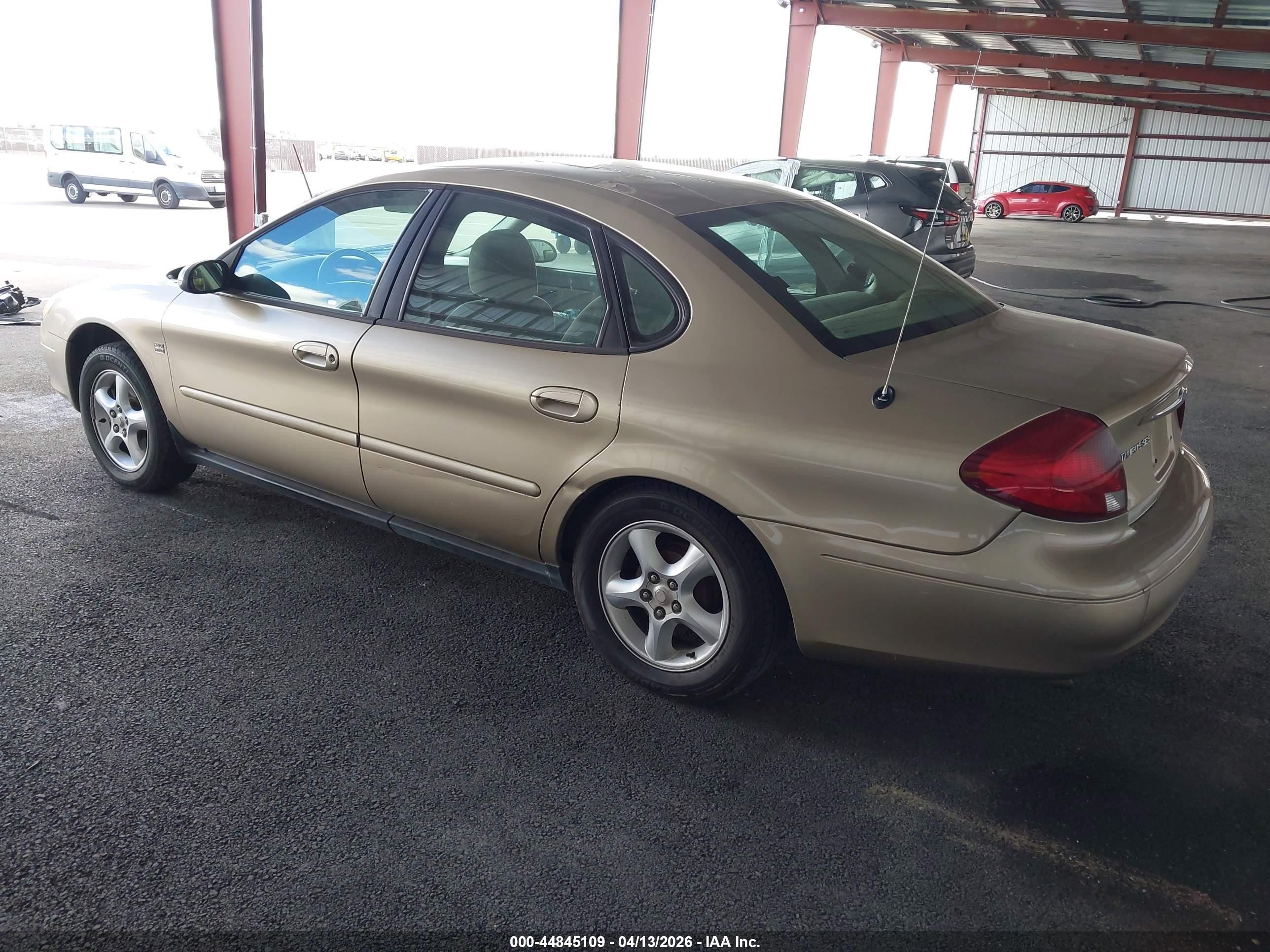 2001 Ford Taurus Ses Gold vin: 1FAHP55S71A190676