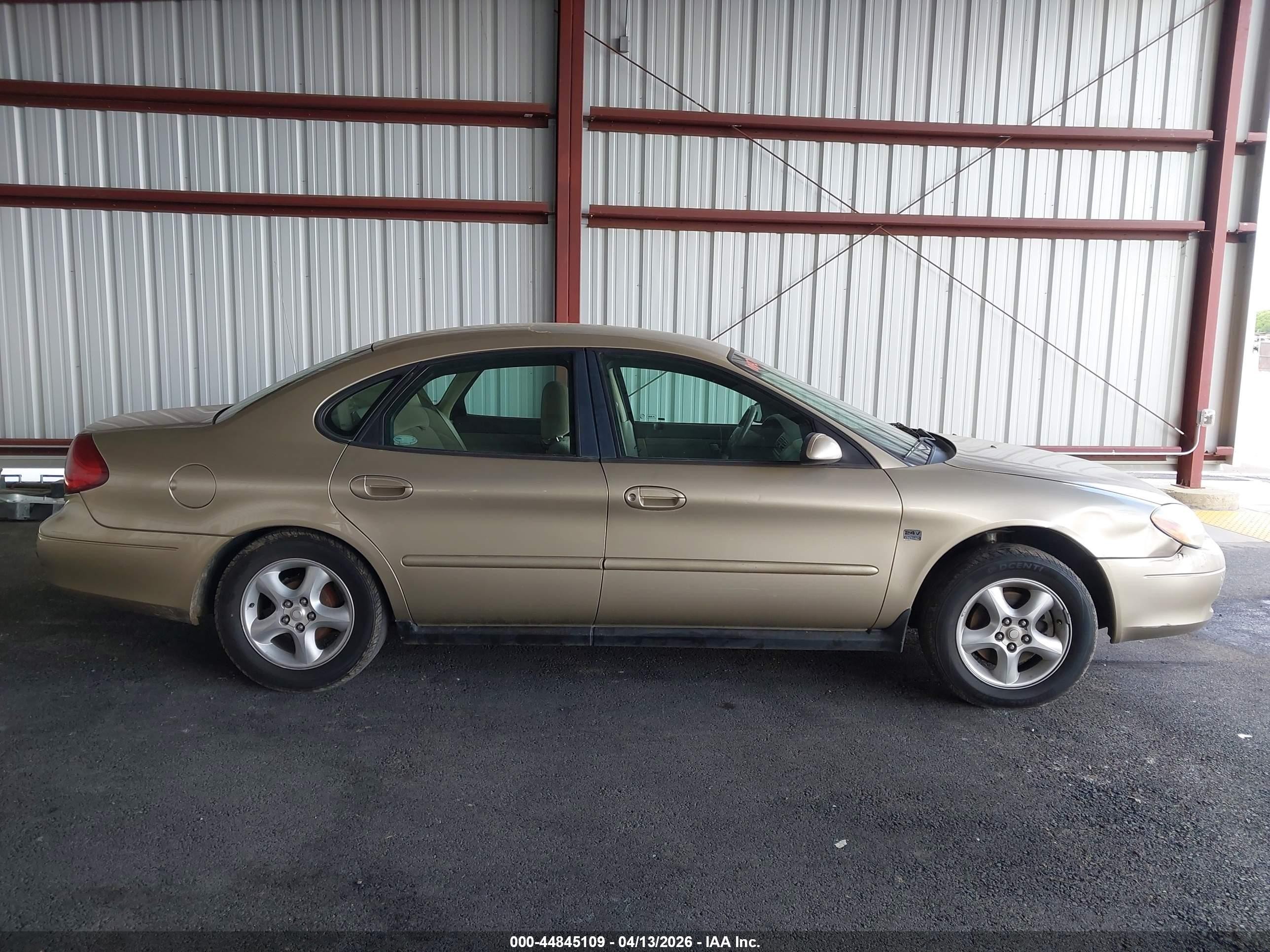 2001 Ford Taurus Ses Gold vin: 1FAHP55S71A190676