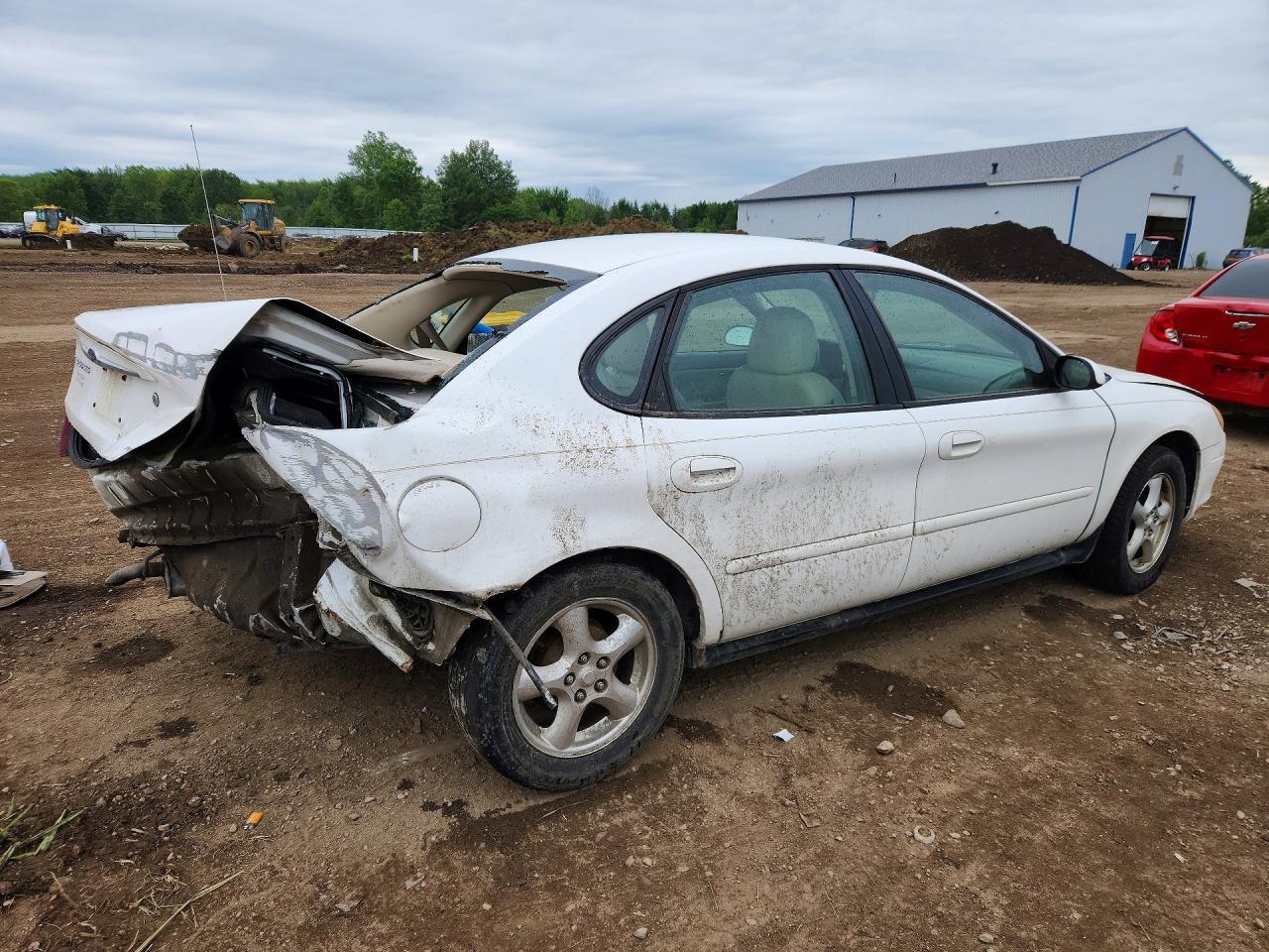 2001 Ford Taurus Ses White vin: 1FAHP55UX1A203793