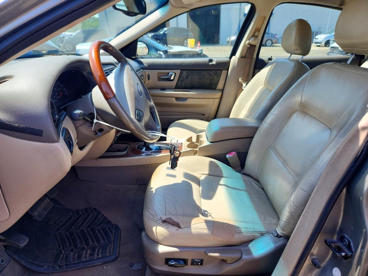 2002 Ford Taurus Sel Beige vin: 1FAHP56S02A202358