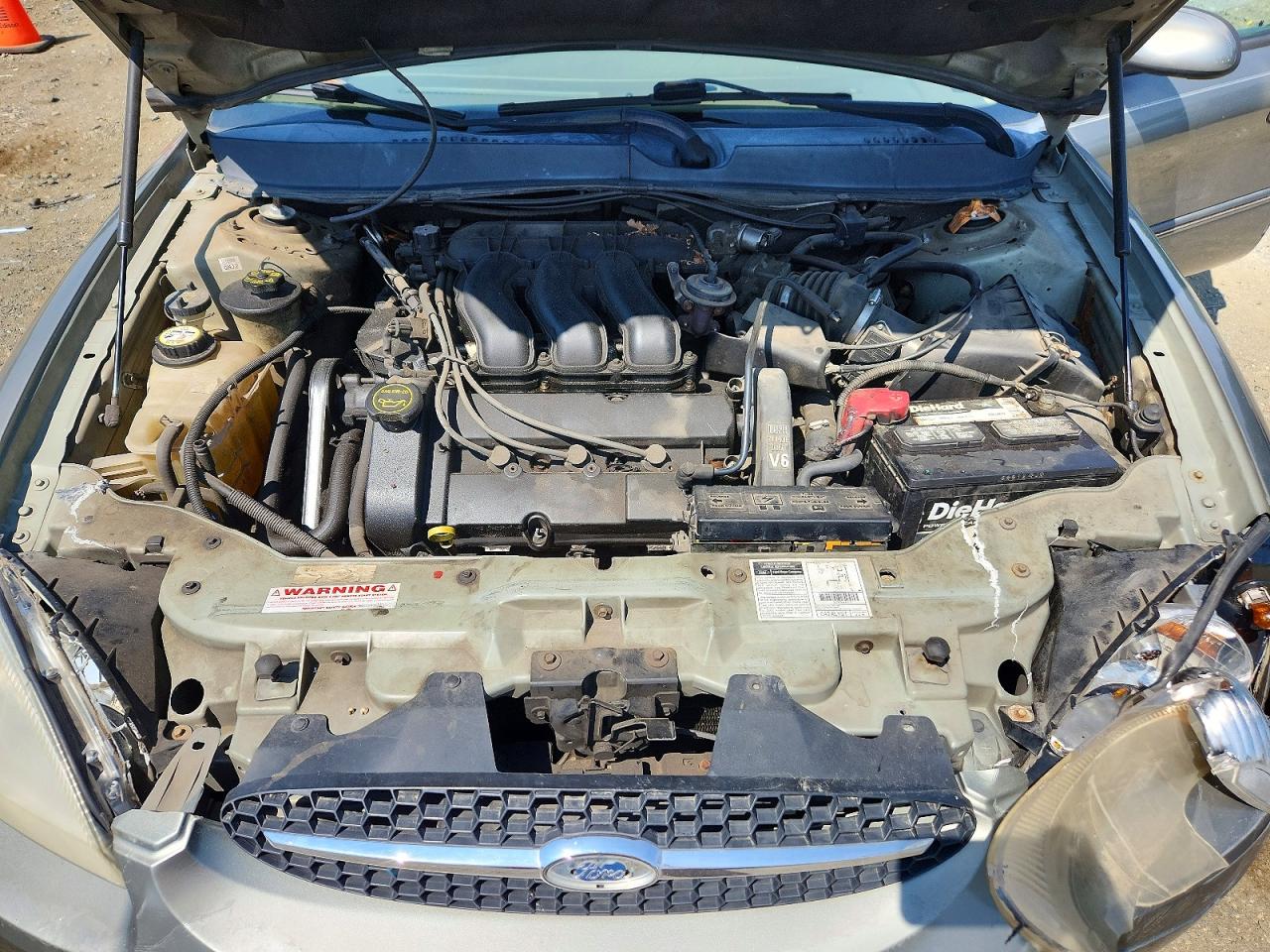 2002 Ford Taurus Sel Beige vin: 1FAHP56S02A202358