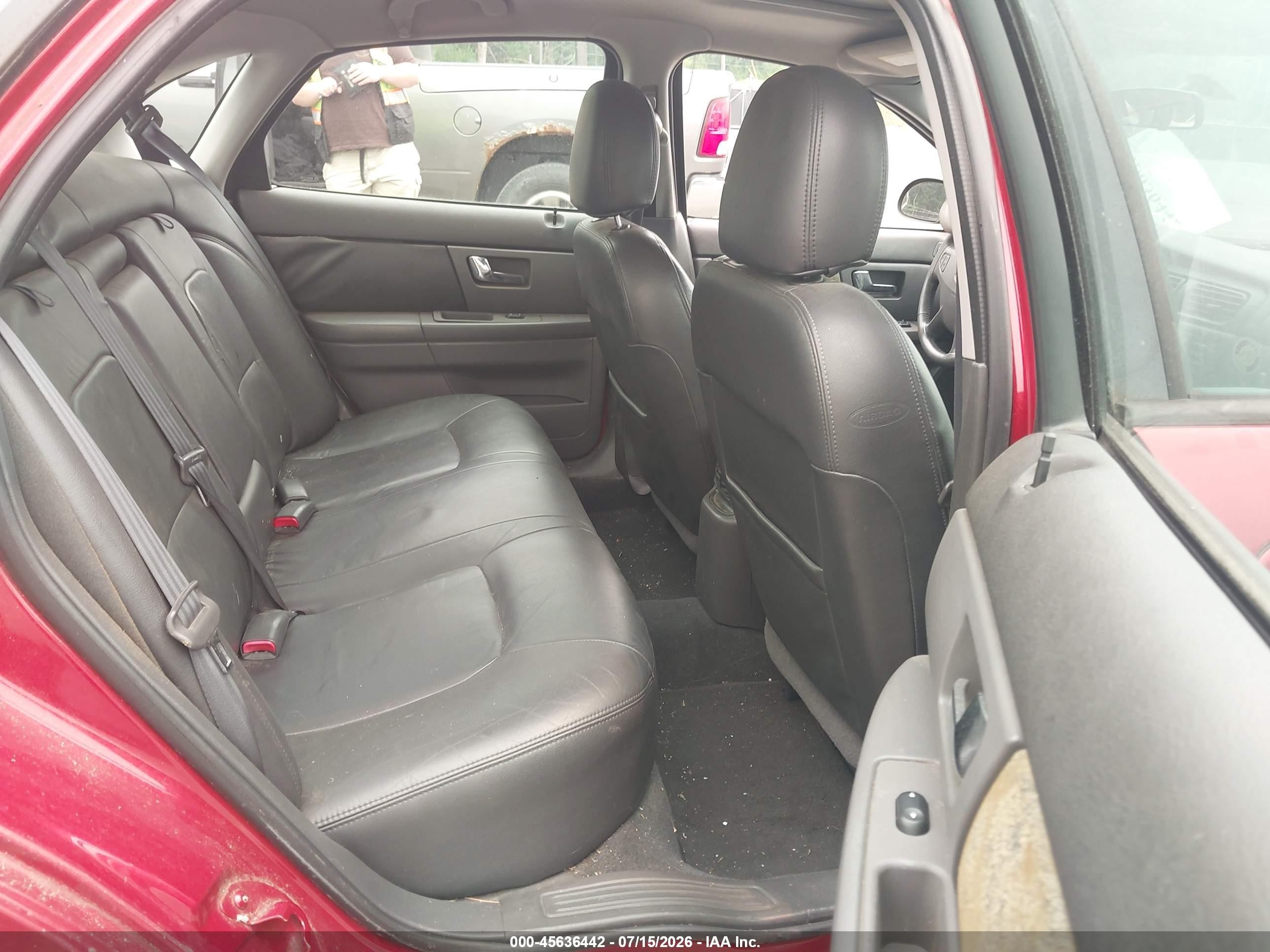 2001 Ford Taurus Sel Красный vin: 1FAHP56S21A230936