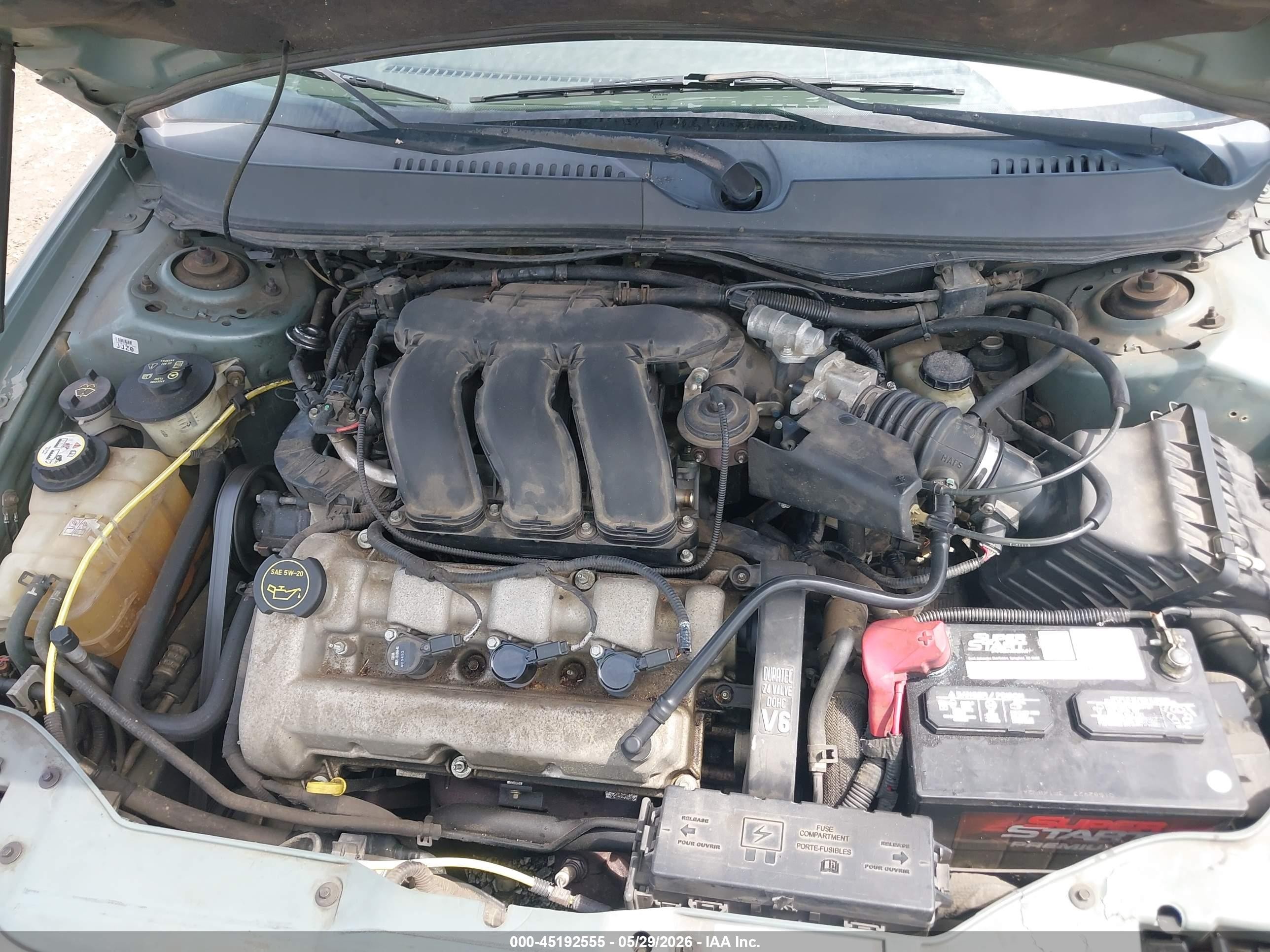2005 Ford Taurus Sel Green vin: 1FAHP56S55A254833