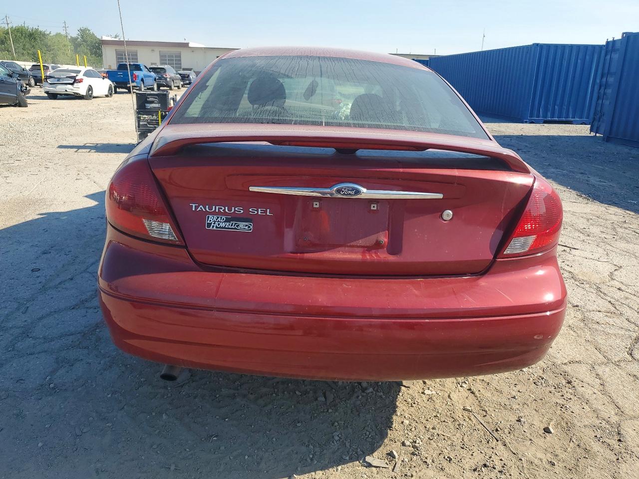 2002 Ford Taurus Sel Maroon vin: 1FAHP56S62G170433