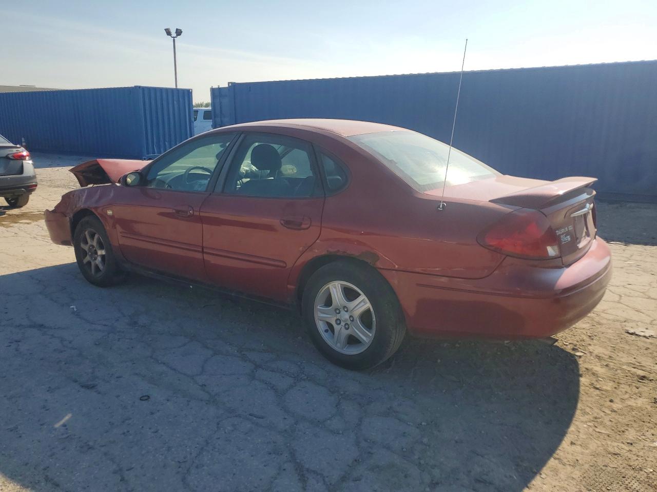 2002 Ford Taurus Sel Maroon vin: 1FAHP56S62G170433