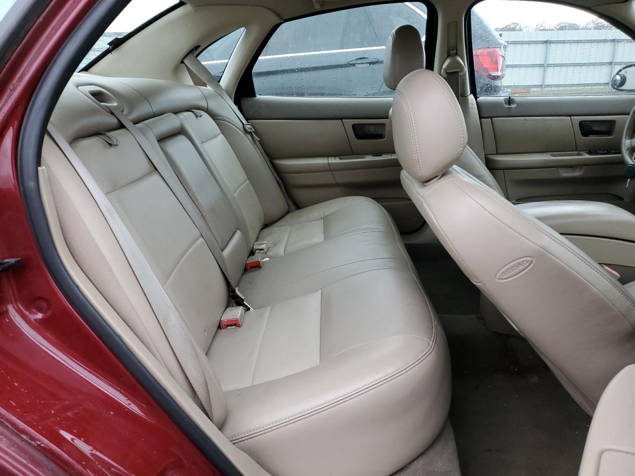 2004 Ford Taurus Sel Burgundy vin: 1FAHP56S64A130083