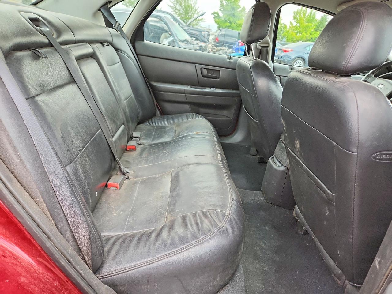 2004 Ford Taurus Sel Burgundy vin: 1FAHP56S74G175126