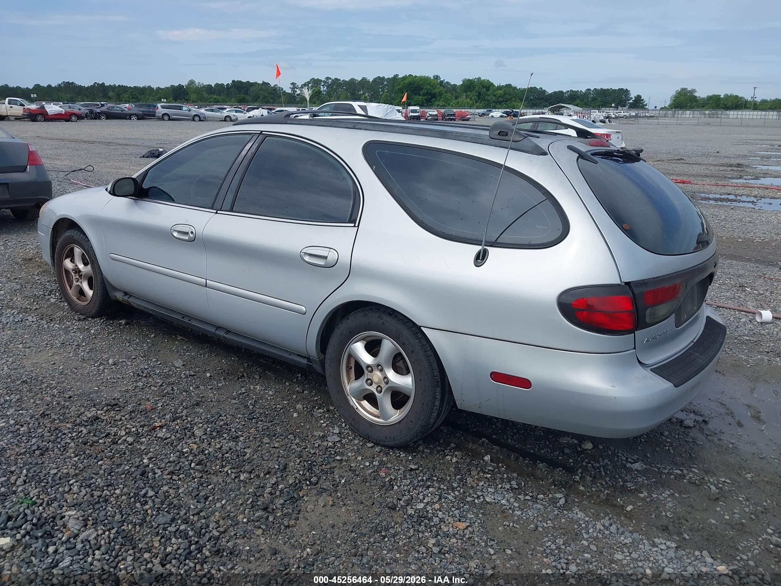2002 Ford Taurus Se Silver vin: 1FAHP58U72A268968