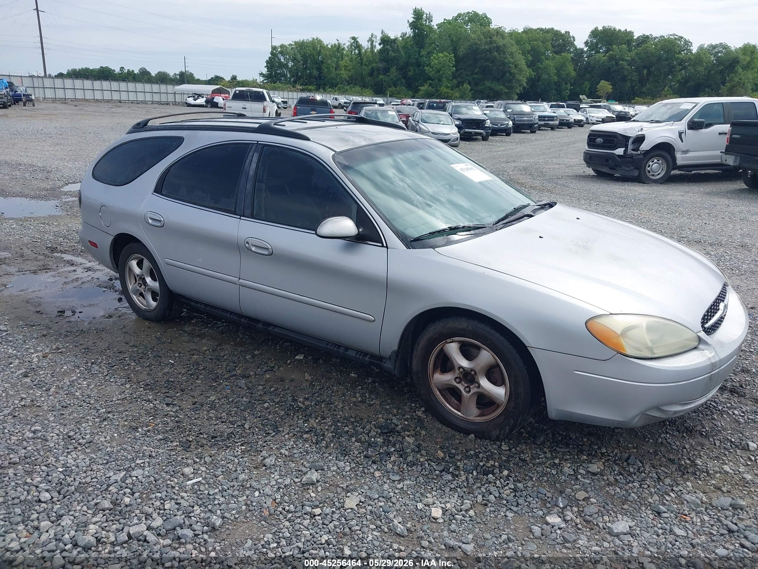 2002 Ford Taurus Se Silver vin: 1FAHP58U72A268968