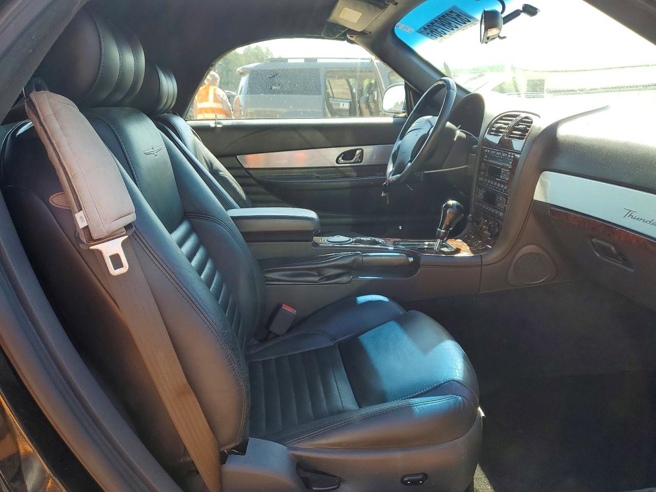 2002 Ford Thunderbird Black vin: 1FAHP60A02Y117775