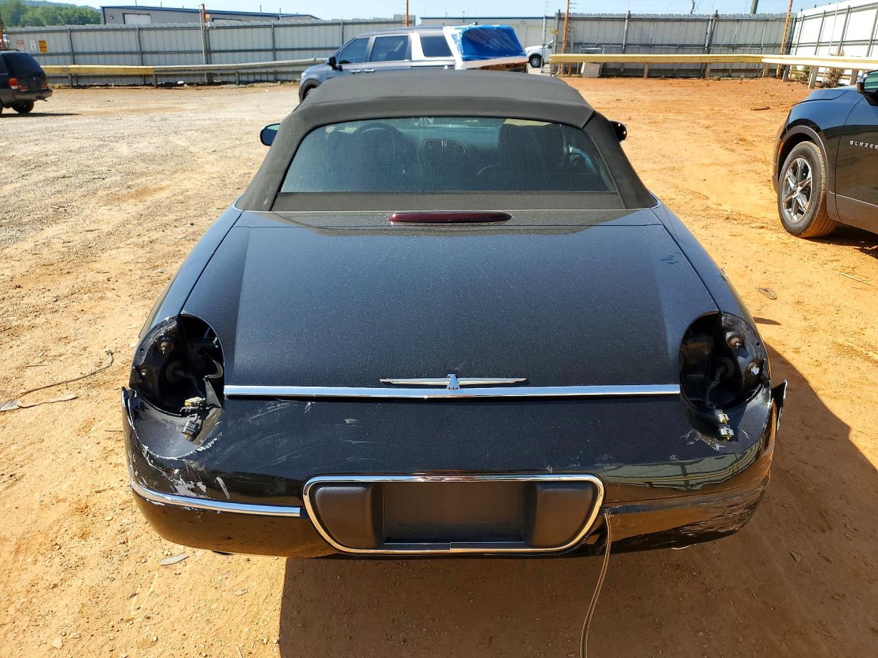 2002 Ford Thunderbird Black vin: 1FAHP60A02Y117775