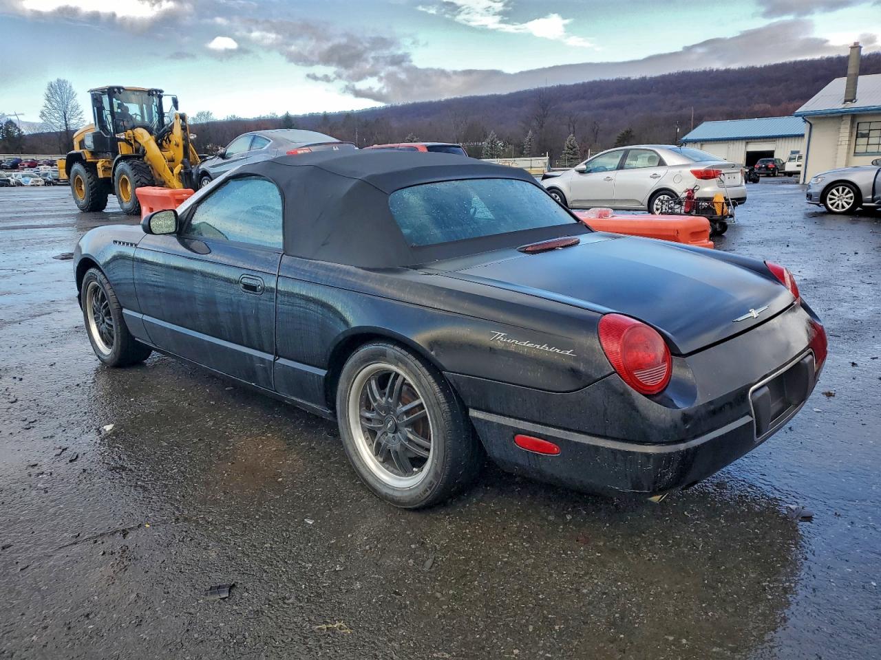 2002 Ford Thunderbird Black vin: 1FAHP60A02Y118912