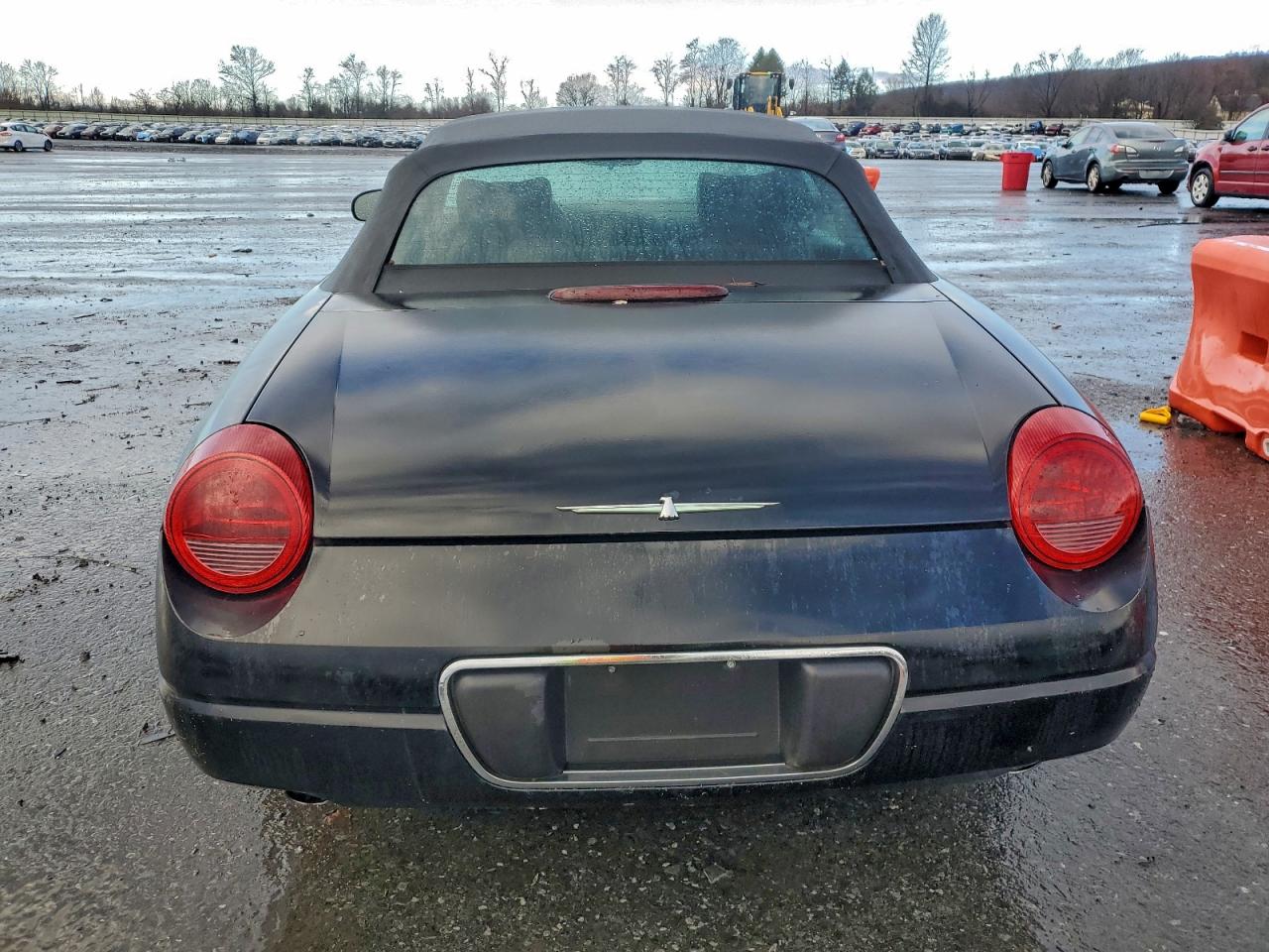 2002 Ford Thunderbird Black vin: 1FAHP60A02Y118912