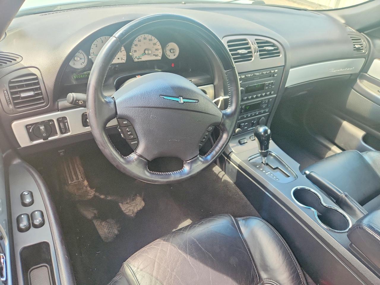 2003 Ford Thunderbird Turquoise vin: 1FAHP60A43Y112306