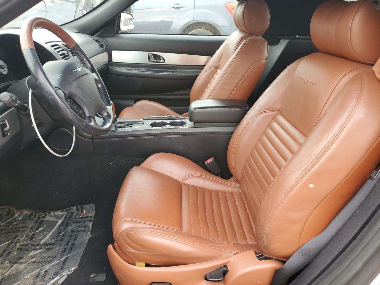 2003 Ford Thunderbird Black vin: 1FAHP60A53Y102447
