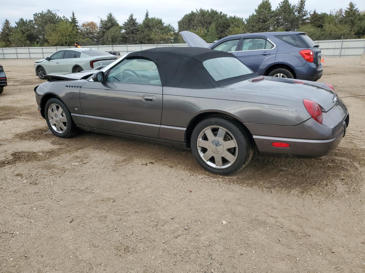 2003 Ford Thunderbird Black vin: 1FAHP60A53Y102447