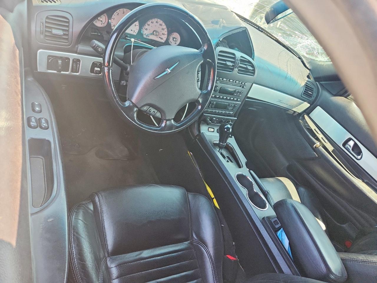 2003 Ford Thunderbird Серый vin: 1FAHP60A63Y100741