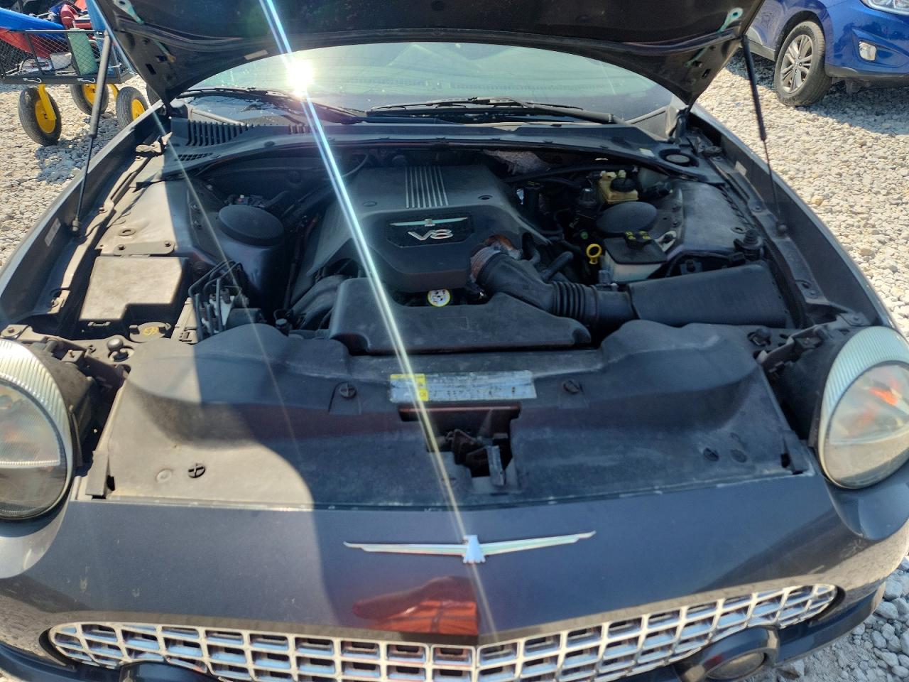 2003 Ford Thunderbird Серый vin: 1FAHP60A63Y100741