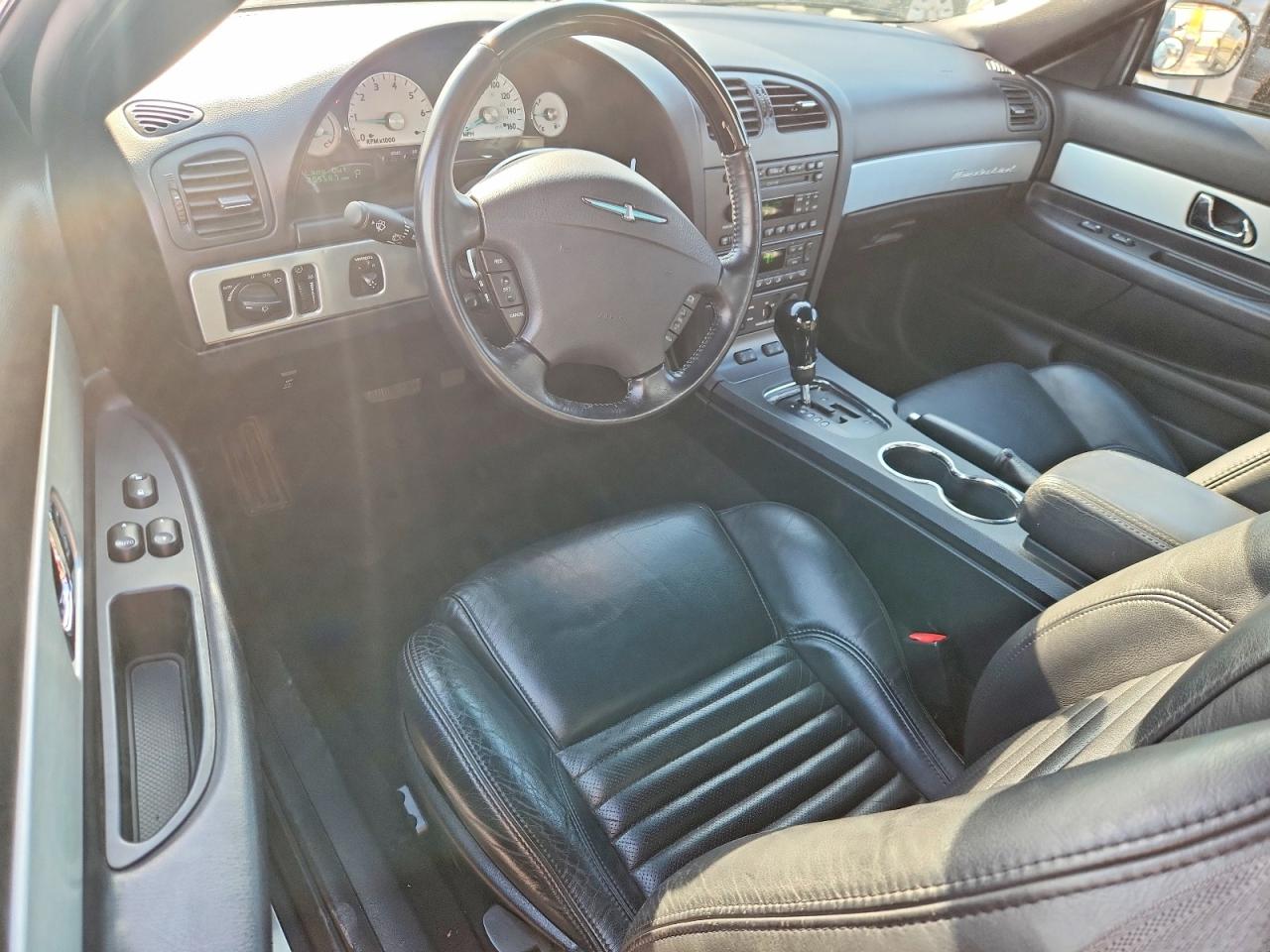 2003 Ford Thunderbird Black vin: 1FAHP60A63Y101503