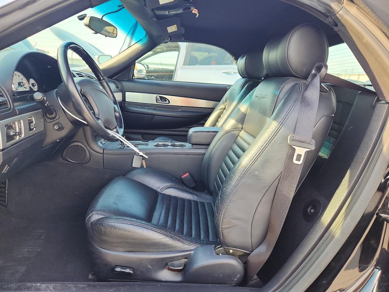 2003 Ford Thunderbird Black vin: 1FAHP60A63Y101503