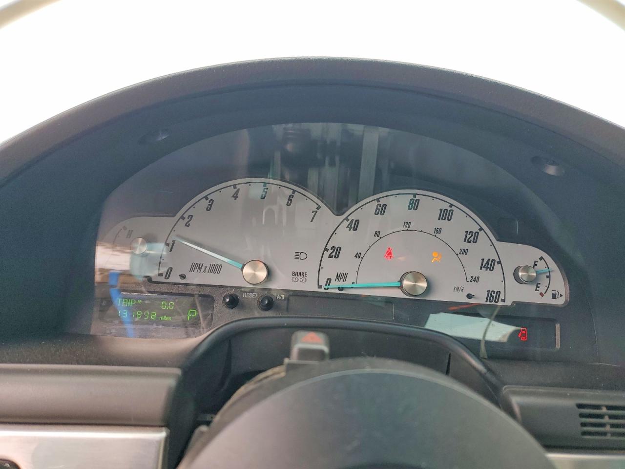 2002 Ford Thunderbird Blue vin: 1FAHP60A82Y123596