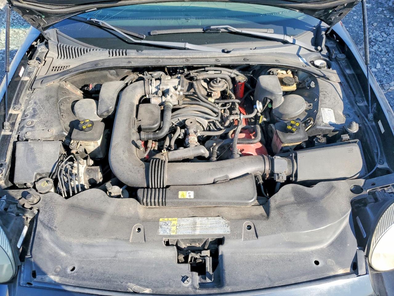 2002 Ford Thunderbird Black vin: 1FAHP60A92Y121002