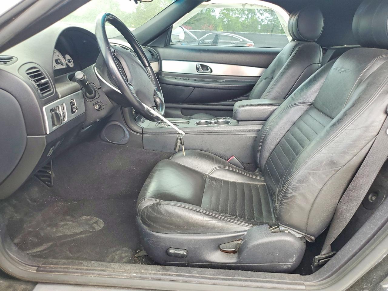2003 Ford Thunderbird Black vin: 1FAHP60A93Y104685