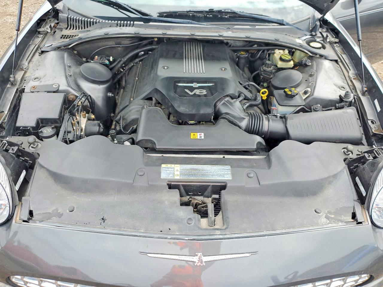 2003 Ford Thunderbird Gray vin: 1FAHP60A93Y112804