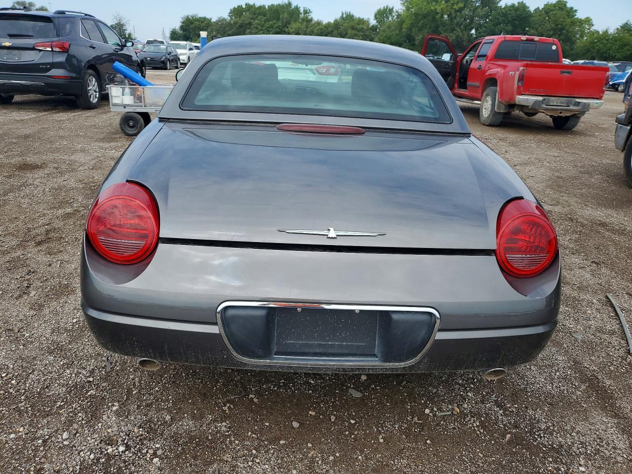 2003 Ford Thunderbird Gray vin: 1FAHP60A93Y112804