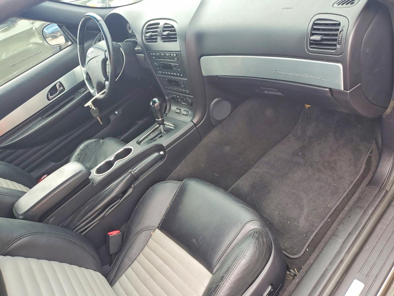 2003 Ford Thunderbird Gray vin: 1FAHP60A93Y112804