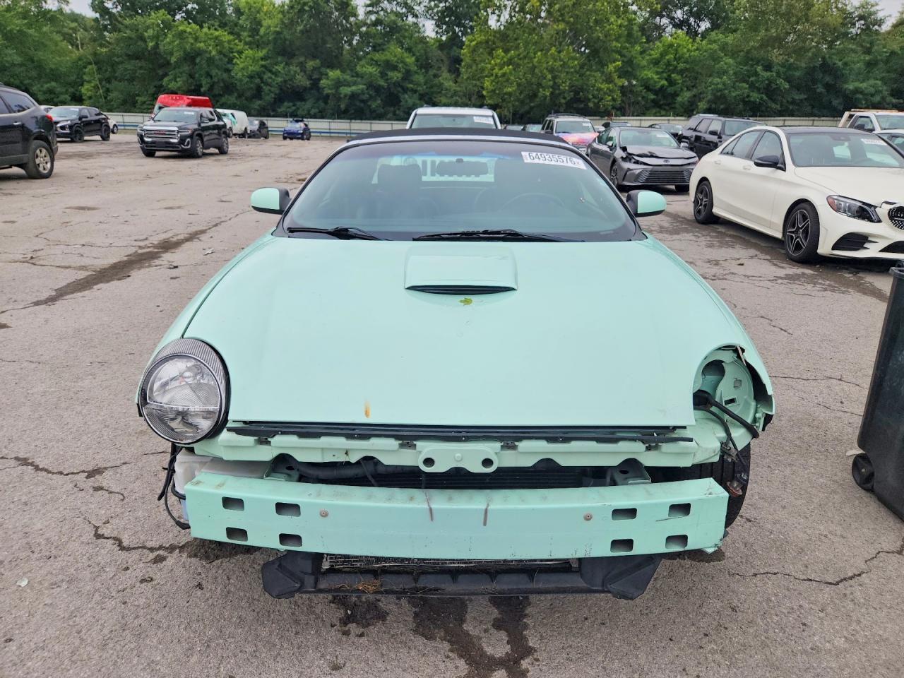 2004 Ford Thunderbird Green vin: 1FAHP60A94Y100833