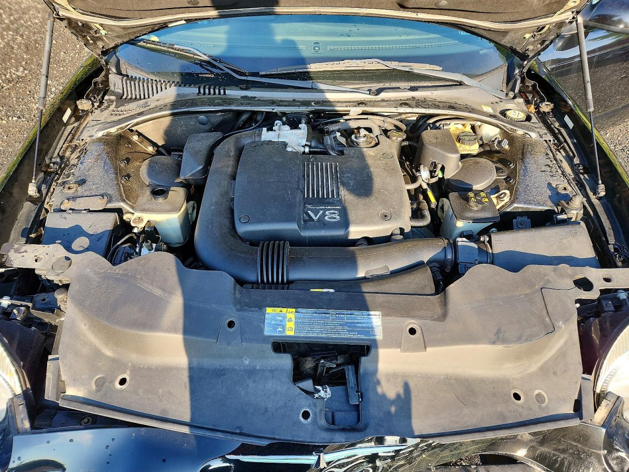 2002 Ford Thunderbird Black vin: 1FAHP60AX2Y120294